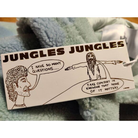 THE SHERPA DYED PATCH HOODIE BY JUNGLES WITH J FERG ART SIZE MEDIUM - Picture 4 of 14